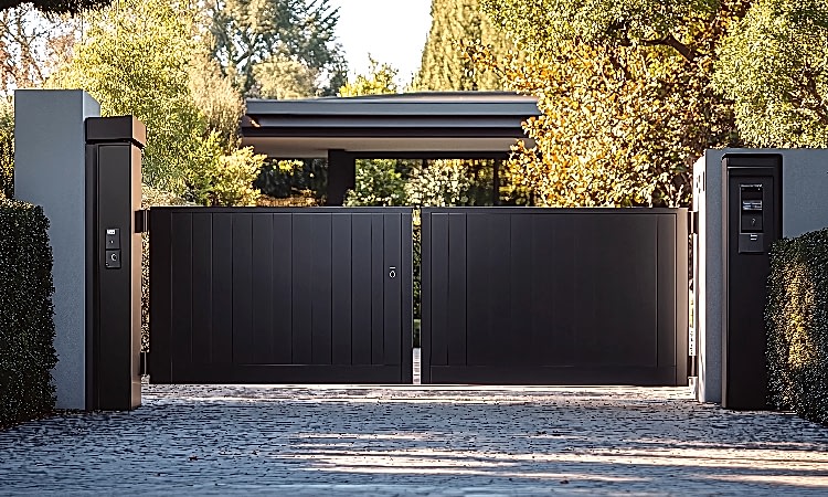 Dairesel Bahçe Kapısı Sistemi